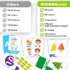 QUOKKA Flash Cards for Kids - 60/120/260 Cards ABC, Numbers & Animals, Colors, Fruits, Cars & Body Learning - 2 of 4
