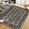 Washable Rug for Living Room Vintage Traditional Area Rugs for Bedroom Soft Non Slip Thin Stain Resistant Carpet Indoor - 3 of 4