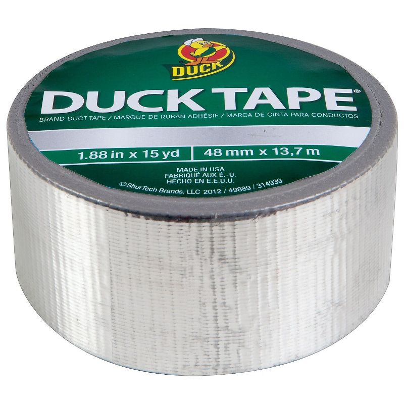 Duck Brand Fun Duct Tape Chrome 1.88 x 10 280621, 1 of 3