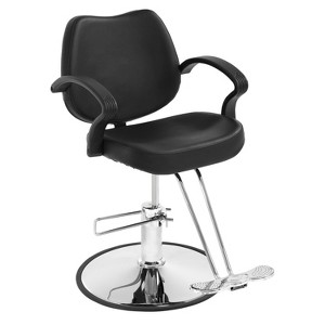 BestMassage Barber Chair Hair Salon Chair with Hydraulic Pump 360 Degrees Swivel - 1 of 4