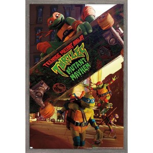 Trends International Teenage Mutant Ninja Turtles: Mutant Mayhem - One Sheet Framed Wall Poster Prints - 1 of 4