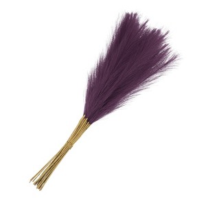 Unique Bargains Wedding Decoration Fake Artificial Pampas Grass 15 Pcs - 1 of 4