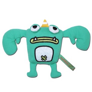 Touchdog Cartoon Monster Plush Dog Toy - Dark Blue - 1 of 1