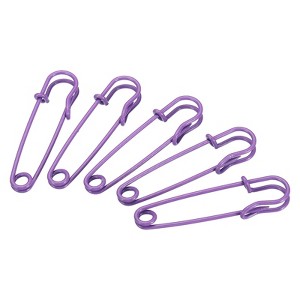 Unique Bargains Large Metal Sturdy Sewing Safety Pins for Blankets 50 Pcs - 1 of 4