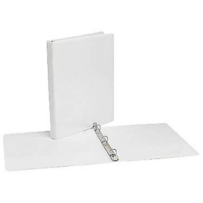 MyOfficeInnovations Simply .5-inch Round 3-Ring View Binder White (21682) 358166