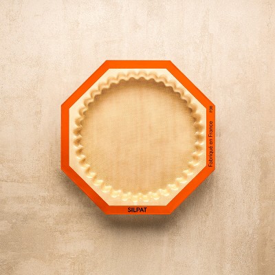 Silpat #1 Non-Stick Mold, Handcrafted in France Since 1965, Trusted by Chefs, Certified Food Safe (Fluted Tart Mold)