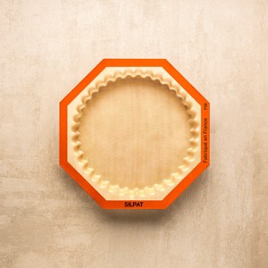 Silpat #1 Non-Stick Mold, Handcrafted in France Since 1965, Trusted by Chefs, Certified Food Safe (Fluted Tart Mold) - 1 of 4