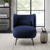 MINIMORE Modern Style 24" W Bibbi Barrel Chair - 2 of 4