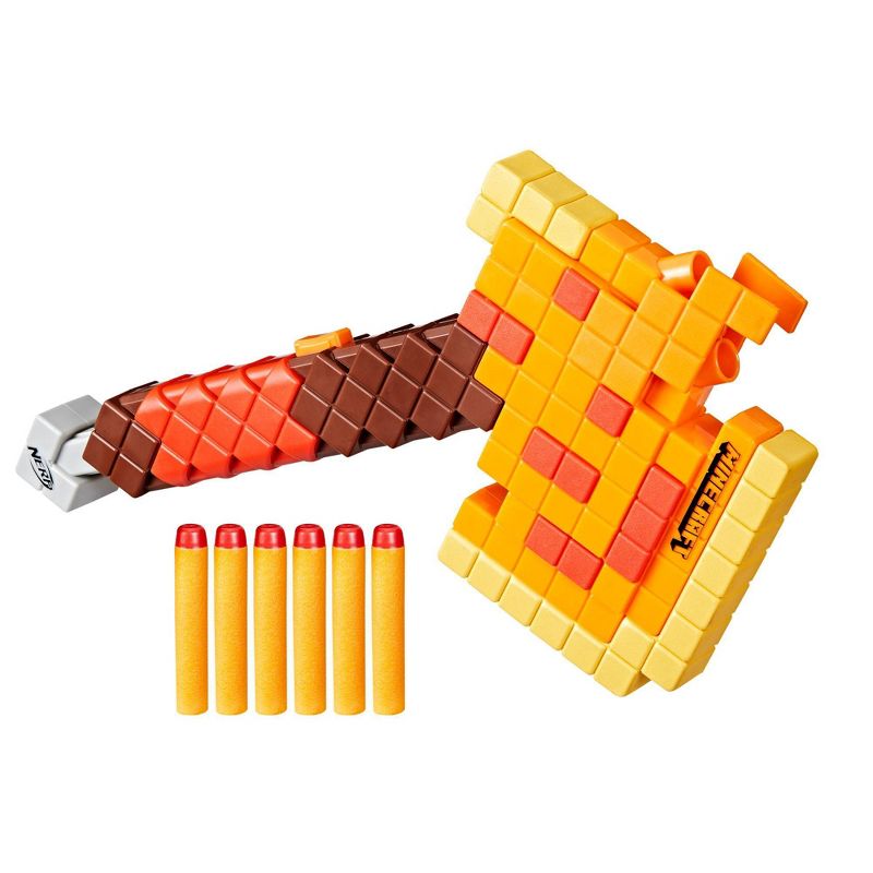 NERF Minecraft Firebrand Axe, 3 of 11