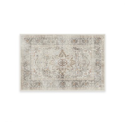 Ruggable Kamran Washable Vintage Persian Area Rug - Ivory Opal 2'x3 ...