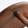 HDZNVF Pebble Shaped Natural Wooden End Table - 4 of 4