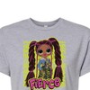 Women's - LOL Surprise! - Fierce Graffiti Cropped Graphic T-Shirt - 2 of 4