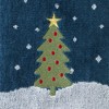 SKL Home Saturday Knight Ltd Simple Tree Hand Towel - (2-Pack) - 16x25", Teal - 2 of 2