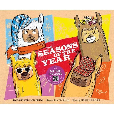 The Seasons of the Year - (Patterns of Time) by  Emma Bernay & Emma Carlson Berne (Paperback)