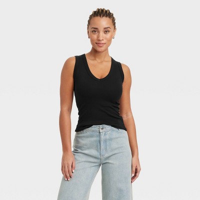 Women's Ribbed Tank Top - Universal Thread™