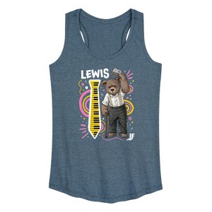 Women's - IF Movie - Lewis Keyboard Graphic Racerback Tank - 1 of 4
