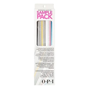 OPI Sample Pack Professional Board And Buffer File Collection | Nail Buffer Block Emery Board for Nature Acrylic Nails - (6 Files) - 1 of 3