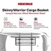 Yakima SkinnyWarrior Long and Narrow Heavy Duty Steel Cargo Basket Roof Rack with Universal Mounting Hardware for Yakima StreamLine Crossbars, Black - 3 of 4
