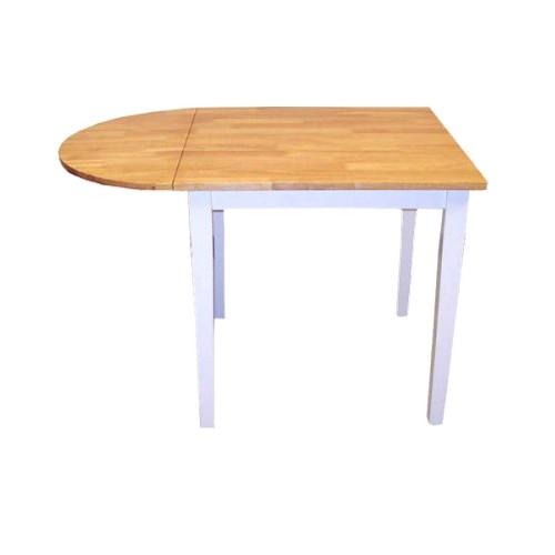 Tiffany Drop-Leaf Table Wood/Natural/White - TMS