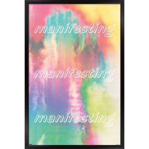 Trends International Manifesting Rainbow Framed Wall Poster Prints - 1 of 4