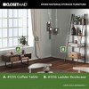 ClosetMaid Wooden Coffee Table with Storage Shelves, Multifunctional Home Furniture for Living Room, Bedroom or Office, 39 Inch Wide, Gray - 4 of 4