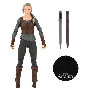 McFarlane Toys The Witcher Netflix 7-Inch Scale Action Figure | Ciri - 1 of 4