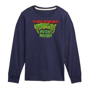 Boys' - Teenage Mutant Ninja Turtles - Movie Logo Long Sleeve Graphic T-Shirt - 1 of 4