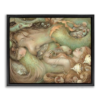 Stupell Industries Two Mermaids Underwater, 31" x 25"