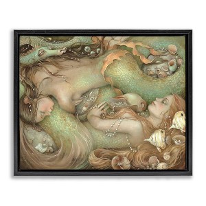 Stupell Industries Two Mermaids Underwater, 31" x 25" - 1 of 4