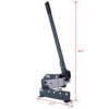 Metal Plate Shear, 12 Inch Manual Hand Plate Shearing Machine for Crafts Thick Steel Crafting - 2 of 4