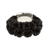 Bright Creations 50 Pack Artificial Black Rose Flower Heads for Arts and Crafts, Stemless Roses (2 in) - 4 of 4