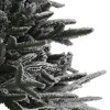 Aghana Digitals 6.9ft Pre-lit Artificial Christmas Tree, Green with Flocked Snow, Warm White LED - 4 of 4