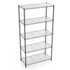 Metal Shelf Wire Shelving Unit, 1750lbs Capacity Heavy Duty 5-layer Adjustable Multi-functional Storage Rack - 4 of 4