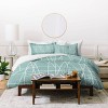 Minimal Architecture Cotton Comforter & Sham Set - Deny Designs - 4 of 4