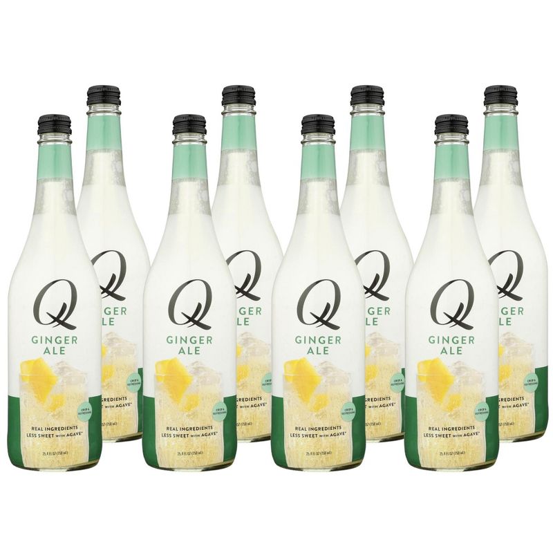 Q Mixers Ginger Ale - Case of 8/25.4 oz, 1 of 8