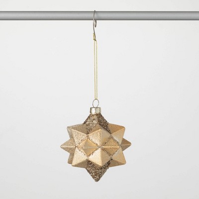4.5"H Sullivans Christmas Multipoint Gold Star Ornament  Gold
