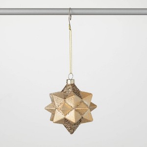 4.5"H Sullivans Christmas Multipoint Gold Star Ornament  Gold - 1 of 2