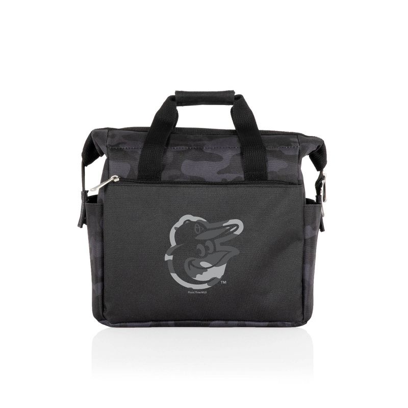 MLB Baltimore Orioles On The Go Soft Lunch Bag Cooler - Black Camo, 1 of 5