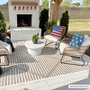 Hauteloom Anah Black Outdoor Rug - 2 of 4