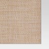 Textilene Woven Metallic Placemat Gold - Threshold™: Rectangle Vinyl Table Decor, Traditional Stripe Design, 19"x14" - 3 of 3