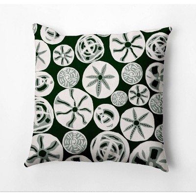 18"x18" Algoa Treasure Square Throw Pillow Green - e by design