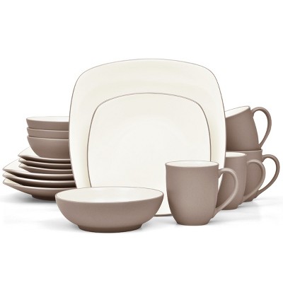 Noritake Colorwave 16-Piece Square Dinnerware Set