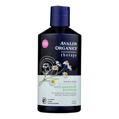 Photo 1 of Avalon Organics Therapy Anti-Dandruff Shampoo - 14 oz