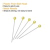 Unique Bargains Pearlized Sewing Stainless Steel Ball Head Needle Straight Quilting Pins - 4 of 4