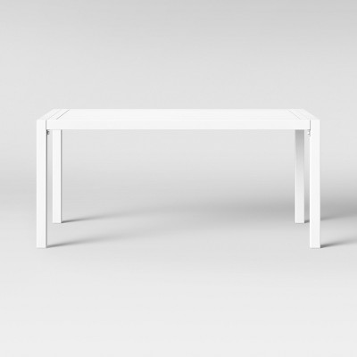 target white coffee table