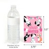 Big Dot of Happiness Pawty Like a Puppy Girl - Fill In Pink Dog Baby Shower or Birthday Party Invitations (8 count) - 3 of 4