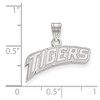 Black Bow Jewelry Sterling Silver Louisiana State Fighting Tigers NCAA Small Pendant - 2 of 3