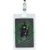 Wicked Retractable Reel Lanyard Hard Plastic ID Badge Holder Elphaba Witch Hat Keychain Multicolored - 2 of 4