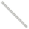 Black Bow Jewelry Men's 13mm Stainless Steel Polished Open Link Bracelet, 8.5 Inch - 2 of 4