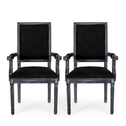 Upholstered Dining Chairs Set of 2, BTMWAY Modern French Country